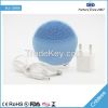 USB Charging Waterproof Ultrasonic Silicone Facial Cleansing Device