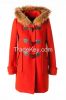 Lady Wool Coat with Hood