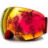 professional ski goggles double layers lens anti-fog UV400 big ski glasses skiing snowboard men women snow goggles