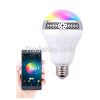Smartphone cotrolled and infrared remote controlled RGBW Bluetooth led bulb light