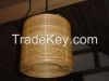 Rattan wood ceiling lamp