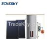 flat-plate type circulation type rooftop portable water heater