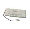 NiCd battery pack for emergency lights, high temperature, D size, 4000