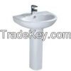  Basin With Pedestal  B206