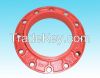 Grooved flange adeaptor