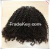 the best quality and competitive price mongolian kinky curly hair weft