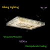 GKC0048 Width 1050mm Giking Lighting Good Quality Crystal Ceiling Lamps