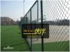 PVC Coated Chain link fence and Black Chain link fence