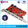 WBTUO PCIE x1 7port USB3.0 with power Sata adapter card