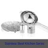 Stainless steel foldable steamer basket/ food steamer insert