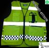 UNISEX HI VIZ VIS FLEECE HOODED ZIP SWEATSHIRT SAFETY JACKET WORKWEAR TOPÂ 