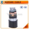 Aluminium conductor PVC/PE/XLPE insulated copper tape screened steel tape armored power cable