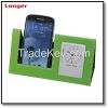 PU leather mobile phone holder for desk LG-S001C