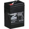 high quality maintenance free battery np 4.5-6 6v 4.5 ah with best price.