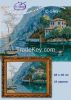 Sea Bank - Counted Cross Stitch Kit with Color Symbolic Scheme