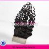 6A bundles Middle part lace closure 4*4 and 3bundles virgin brazilian curly hair extension dyeable DHL free shipping