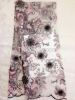 3D lace fabric. Fashion lace. wedding dress lace fabric.