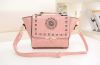 Hollow laser Cut Out Top handle Shoulder Crossbody handbag