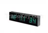 COVE CT-DDT200 Digital Display Wall Clock with calendar time temperature for airport factory station hospital use