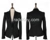 Fashion ladies skirt suits /women office suit/white linen pants suit f