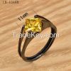 11mm fine jewelry woman High Polished Solid Stainless Steel ring