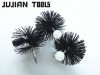 Chimney sweep brush