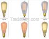 ST64 Thomas Edison Carbon filament bulbs lighting retro wall lights 15w e27 lamps edison style incandescent bulb