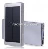 High capacity solar charger 20000mAh power battery pack 
