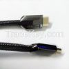 2015 Weixing 24K Gold Planted 2160P 1m 10m HDMI 2.0V Male to Male Cable with Ethernet Support 3D For HD TV