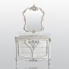 Elegant White Oak Bathroom Vanity Cabinet