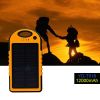 Solar energy charger 12000mah portable waterproof solar power bank