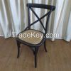 Black Cross Back Chair French Provincial Dining Furniture