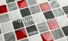 glass stone blend mosaic tiles kitchen mosaic wall tile bathroom mosaics
