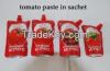 Tomato paste in sachet