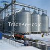Grain storage silo