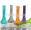 colored glass vase for...