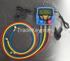 Auto air conditioner repair tool, R134A digital manifold gauge set