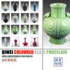 coloured glaze porcelain vase made of jingdezhen china
