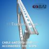 Made in china hot dipped galvanized cable tray, cable tray prices size