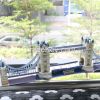 DIY Tower Brige London 3D puzzle 120PCS paper Realistic bridge 3D model