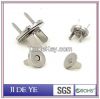 JIDEYEHigh quality 18x2mm nickle color metal magnetic snaps