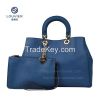 2014 fashion genuine leather handbags satchel genuine leather handbags high quality cow leather from italy first layer