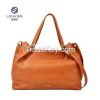 2014 fashion genuine leather handbags tote genuine leather handbags high quality cow leather from italy first layer