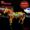 Newest Business Gift Animal Horse Metal Crafts Diamond Magnet Trinket Box Feng Shui Pewter Casket Horse Figurine Money Drawing