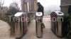 Automatic Pedestrian RFID Remote Control Wing Gate Turnstile in Metro Station, Airport and Business Plaza(Single Motor)