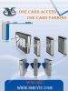Waterproof Automatic Straight Swing Gate Turnstile made of 304 Brushed Stainless Steel(Double Motor)