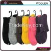 168N Single Cylinder Enforced Sole Women Socks Custom Wool Socks