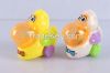Pull back duck candy toy