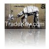 Stretched Canvas Art, Banksy Street Graffiti Art, &quot;I am Your Father&quot;, 80x50cm, Liven Up Home Office Hotel Decor painting