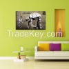 Stretched Canvas Art, Banksy Street Graffiti Art, &quot;I am Your Father&quot;, 80x50cm, Liven Up Home Office Hotel Decor painting